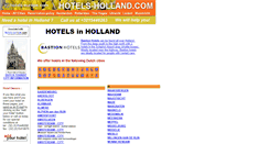 Desktop Screenshot of hotels-holland.com